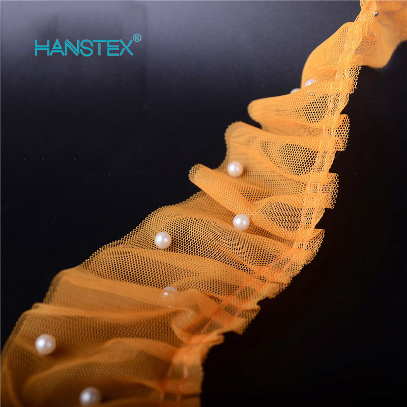 Hans New Products 2019 Apparel Lace Trim Black