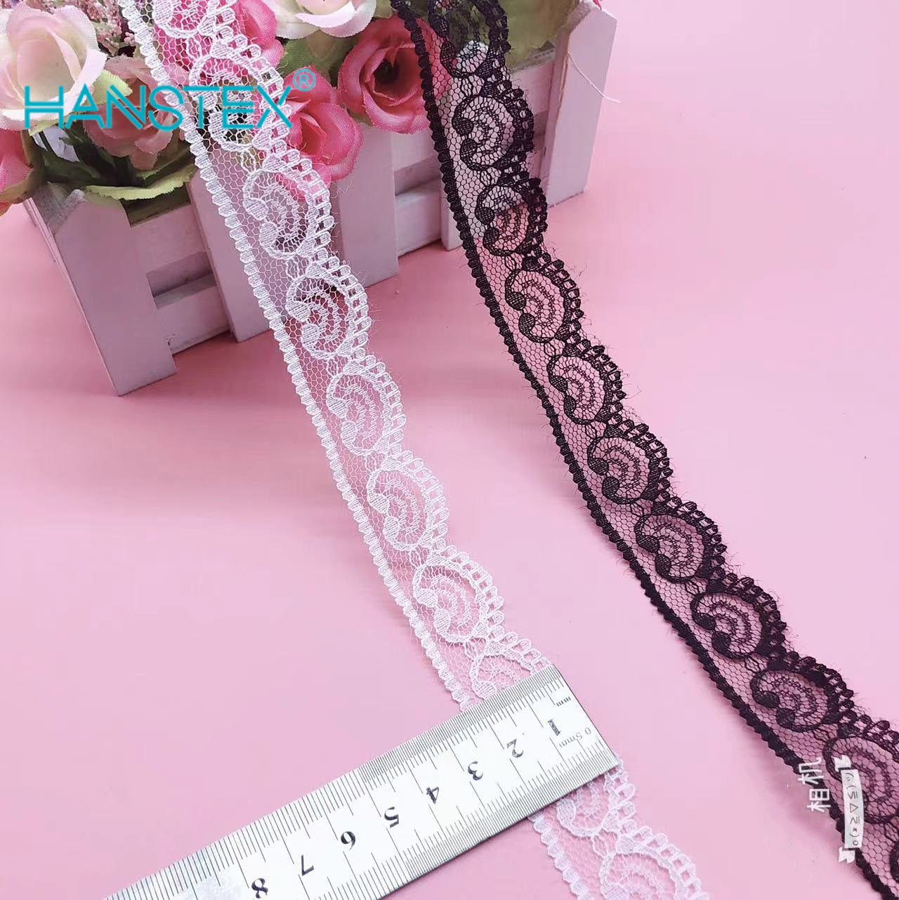 Polyester Polyester No Elastic Lace Trimming Lace Fabric Fringe
