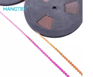 Wholesale Pet Tape Spangle 3mm 4mm 5mm for Embroidery Sequins Machine Sequin CD High Quality Lead Support Feature Material Origin Type Paillette on Reel Paillet