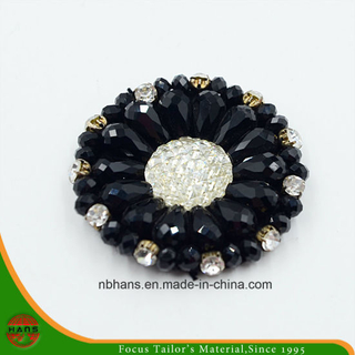 Fashion Acrylic Black Flower (YD-018)