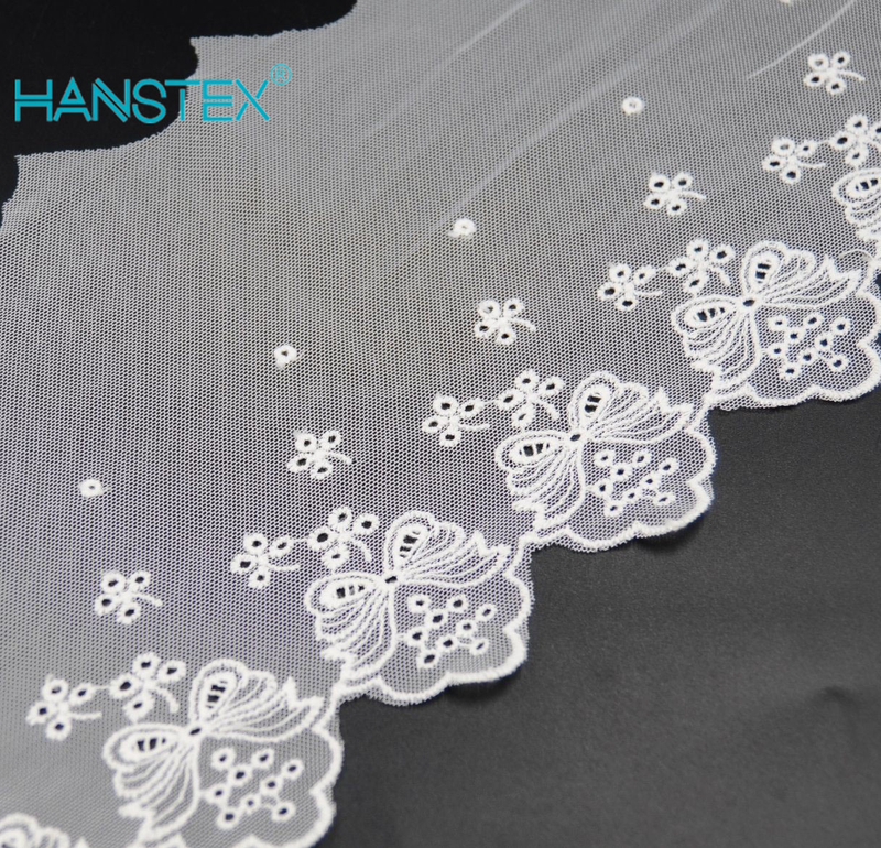 Hans Easy to Use Eco-Friendly Lace Fabric Embroidery Stone