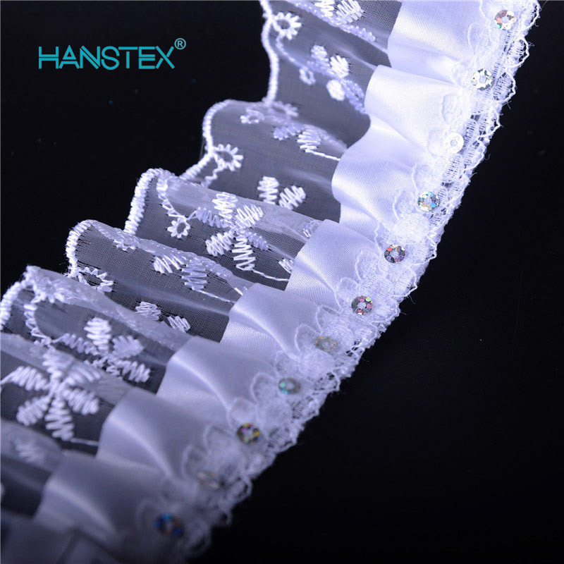 Hans Online Auction Garment Accessories Nylon Stretch Lace Trim
