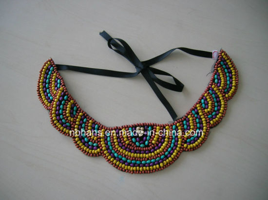 Handmade Beaded Collar (LY-001)