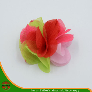 100% Polyester Flowers for Decoration (HSHC-1704)