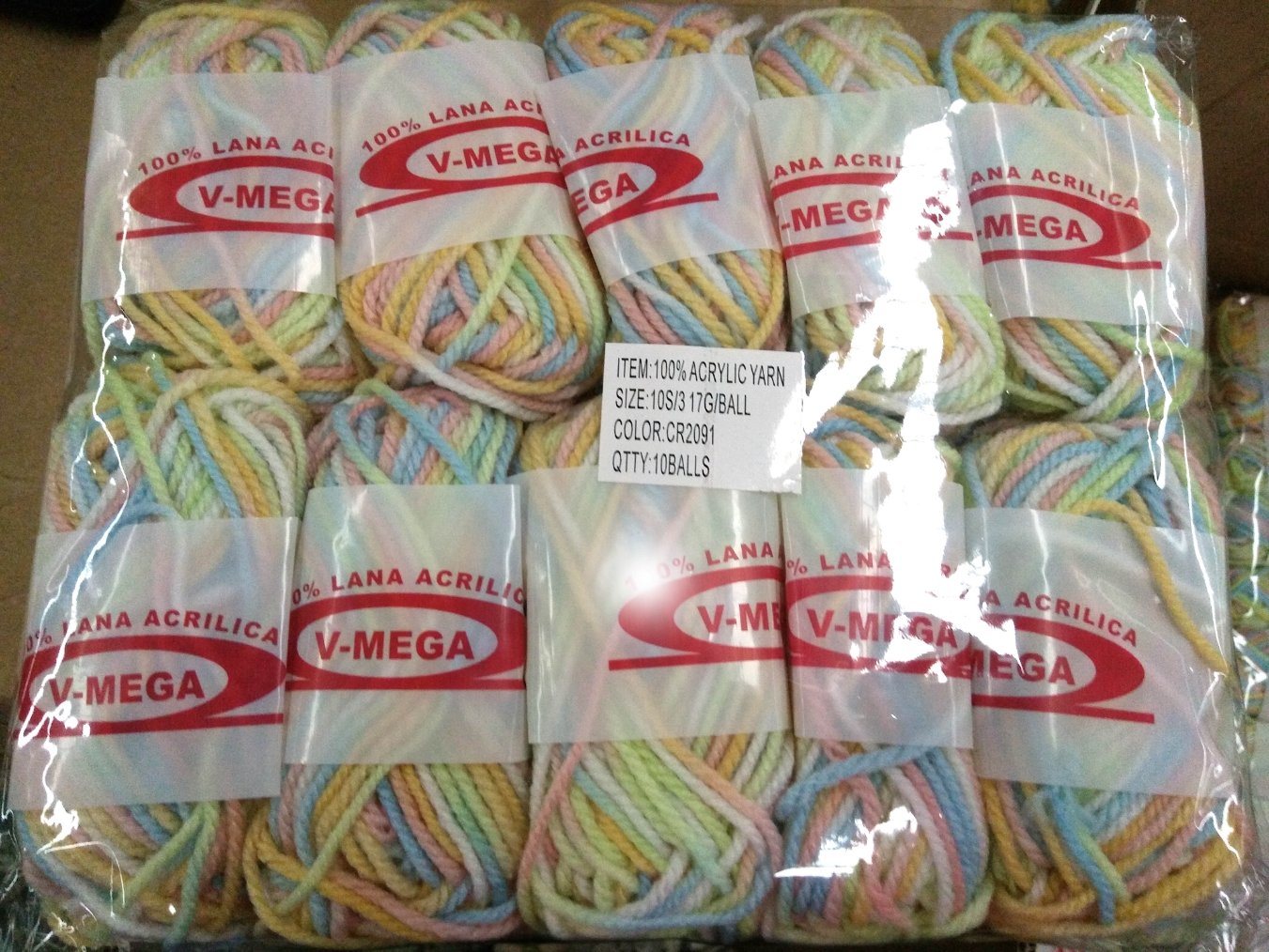 Craft Vogue Fully Stocked Fashionable Best Sell Amazon Free Samples Crochet Yarn for Hand Knitting Yarn Soft Worsted 100% Acrylic Yarn