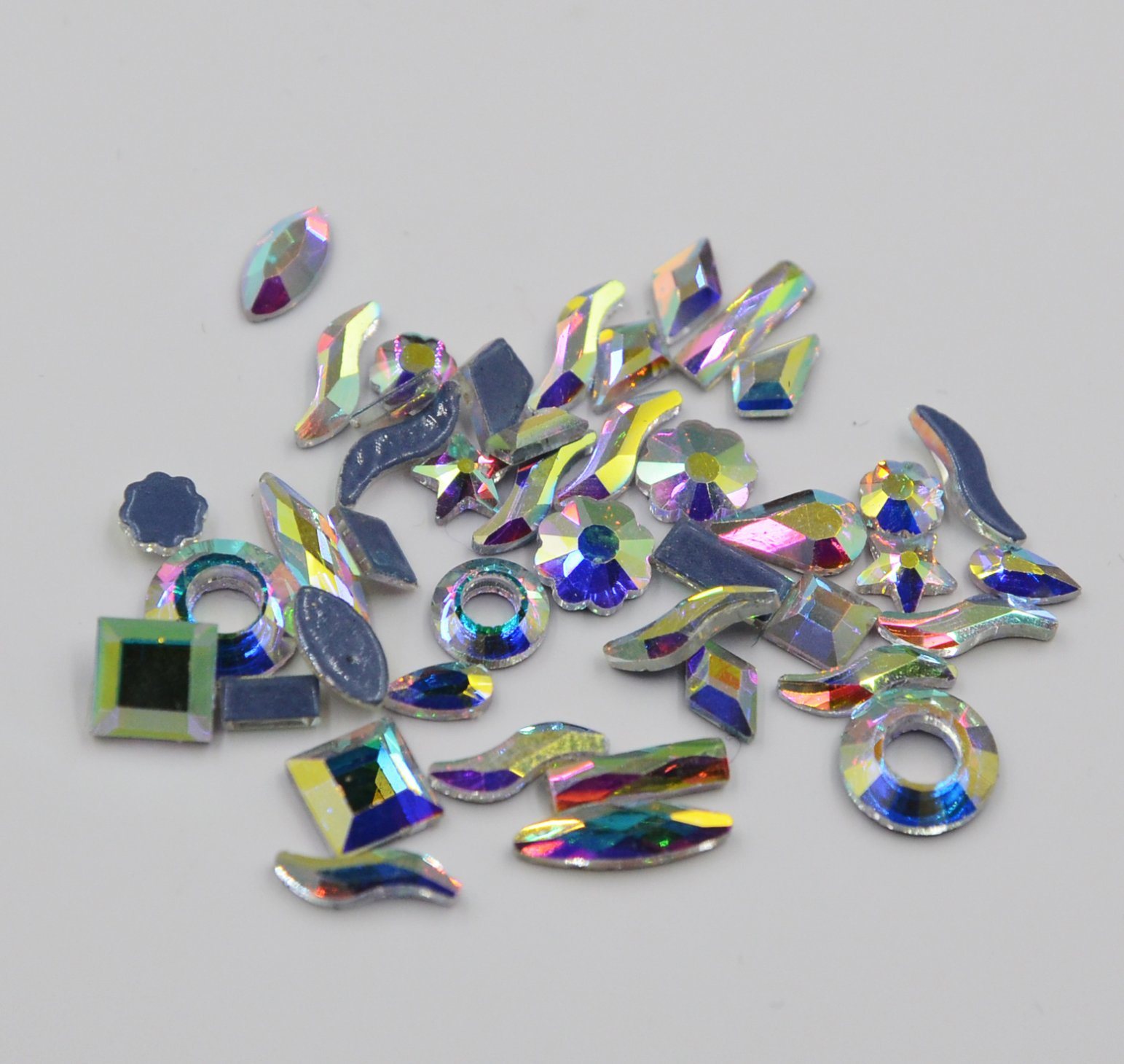 Jc Wholesale Crystal Ab Crystals Rhinestone Diamond Crystal Ab Color Hot Fix Rhinestones