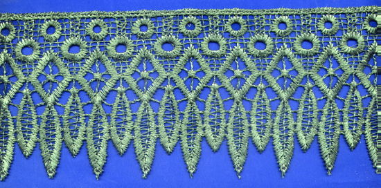 100% Cotton High Quality Embroidery Lace (FL-004)