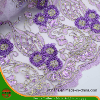 Embroidery Nylon Mesh Fabric for Garment (HAEF160012)
