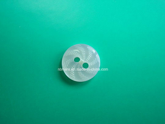 2 Holes New Design Polyester Button (S-101)