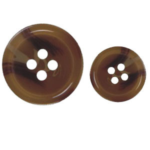 4 Holes New Design Polyester Shirt Button (S-016)