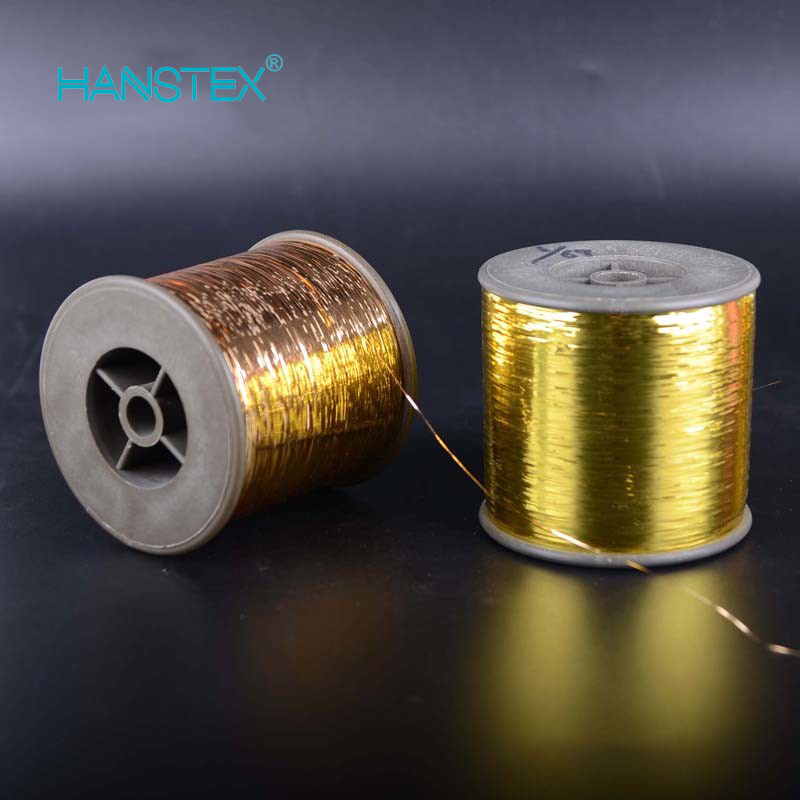 Hans Chinese Supplier Eco Friendly M Type Pure Gold Thread