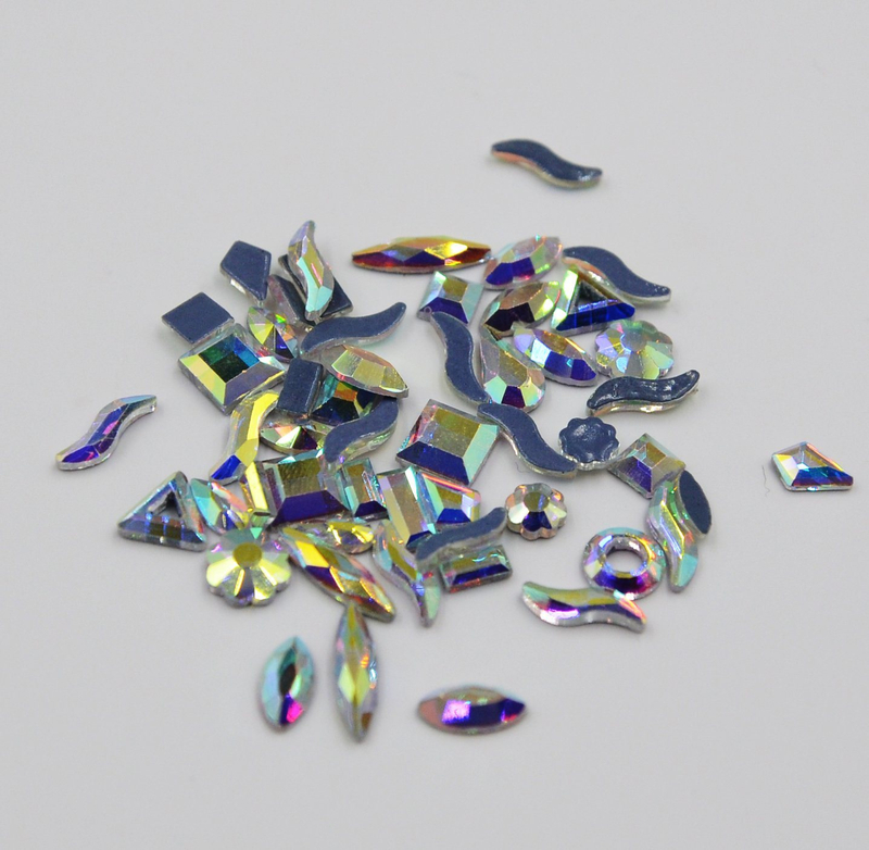 Jc Wholesale Crystal Ab Crystals Rhinestone Diamond Crystal Ab Color Hot Fix Rhinestones