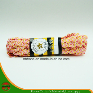 Hans Free Sample Convenient and Simple New Design Zig-Zag Tape with Gold Thread