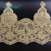 Hans Custom Promotion New Design Embroidery Lace on Organza