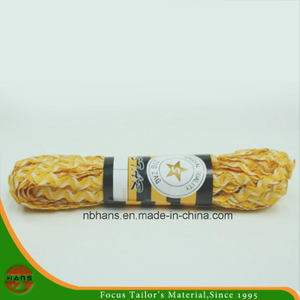 Hans Promotion Cheap Price New Design Zig-Zag Tape with Gold Thread