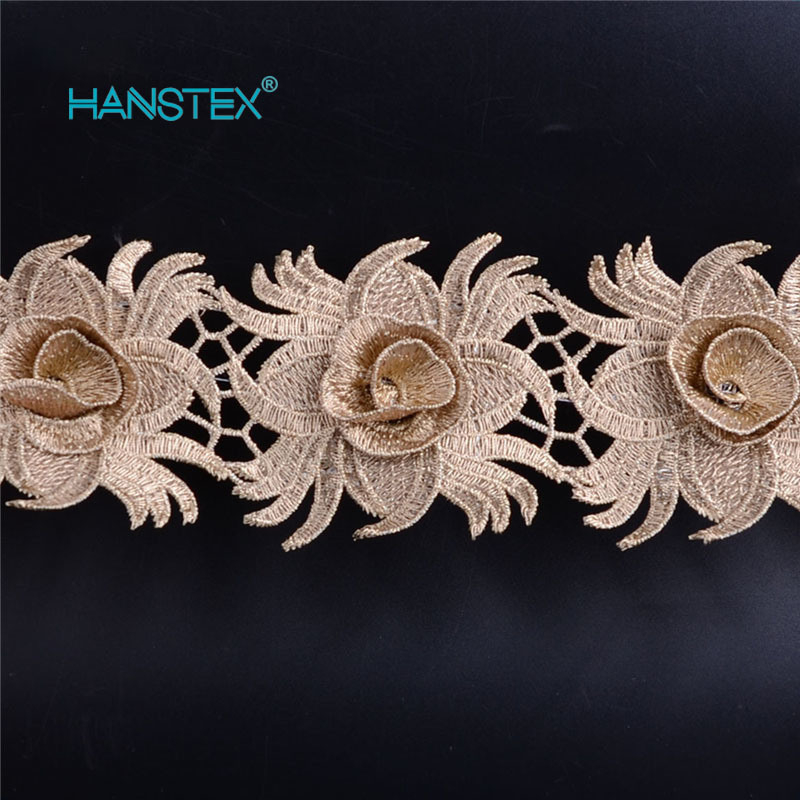 Hans Best Selling New Design Chemical Lace Overlay