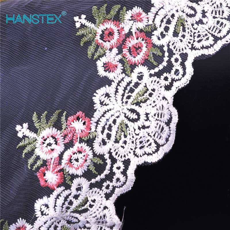Hans Factory Prices Fashion Lace Border Fabric