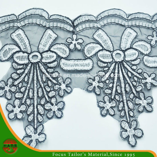 2016 New Design Embroidery Lace on Organza (HD-022)