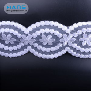 Hans Hot Selling Stylish Embroidery Lace Trim