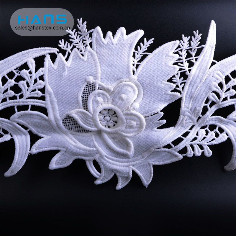 Hans Made in China Multi-Color Border Lace