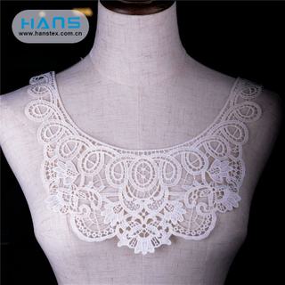Hans OEM Customized Fashion Design Collar Lace