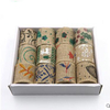 Hans China Supplier Garment Accessories Custom Printed Burlap Ribbon