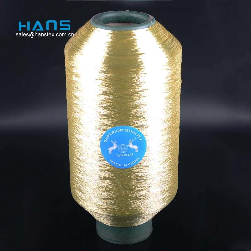 Hans China Manufacturer Wholesale Promotional Golden Thread Embroidery