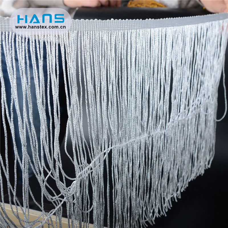 Hans Wholesale China Garment Accessories Leather Fringe Trim