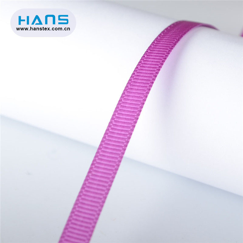 Hans Accept Custom Fashion Design 75mm Grosgrain Ribbon
