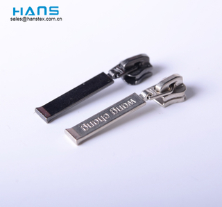 Hans Non Lock Custom Metal Zipper Pull