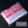 Hans Cheap Wholesale Fashion Beaded Stretch Lace Fabric
