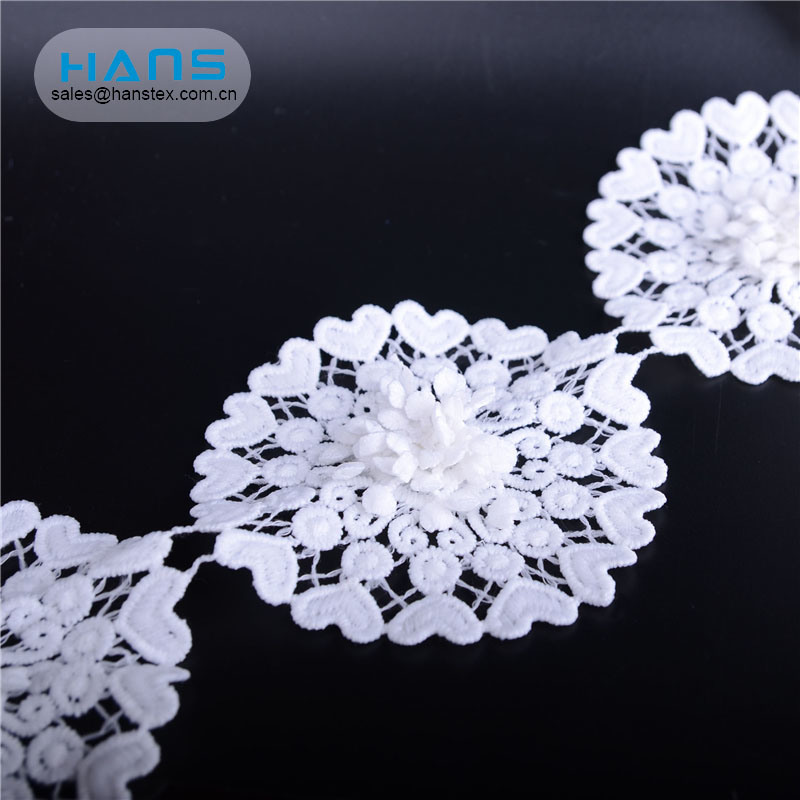 Hans Chinese Supplier Nice Design Latest French Lace