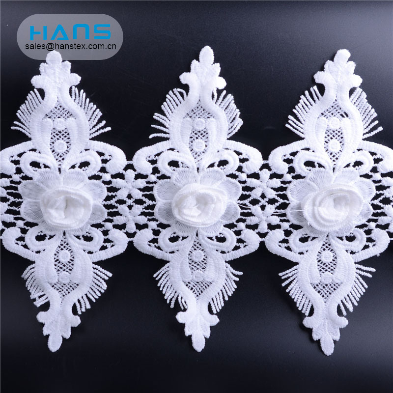 Hans Example of Standardized OEM Promotional Crocheted Lace