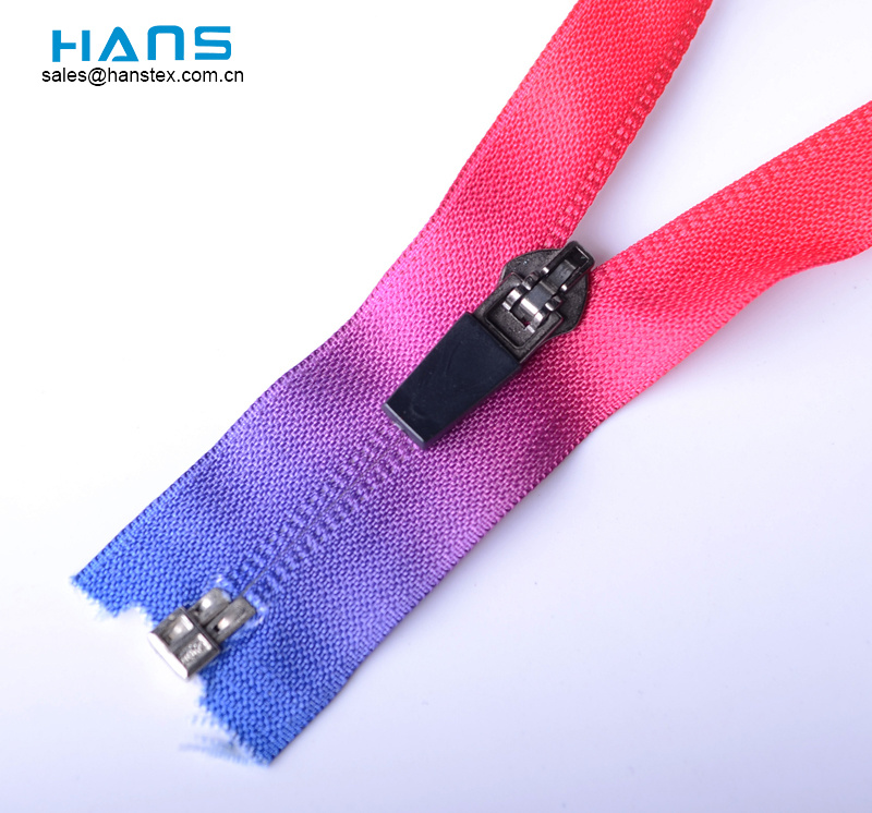 Hans Factory Customized Strong Open End Waterproof Zipper
