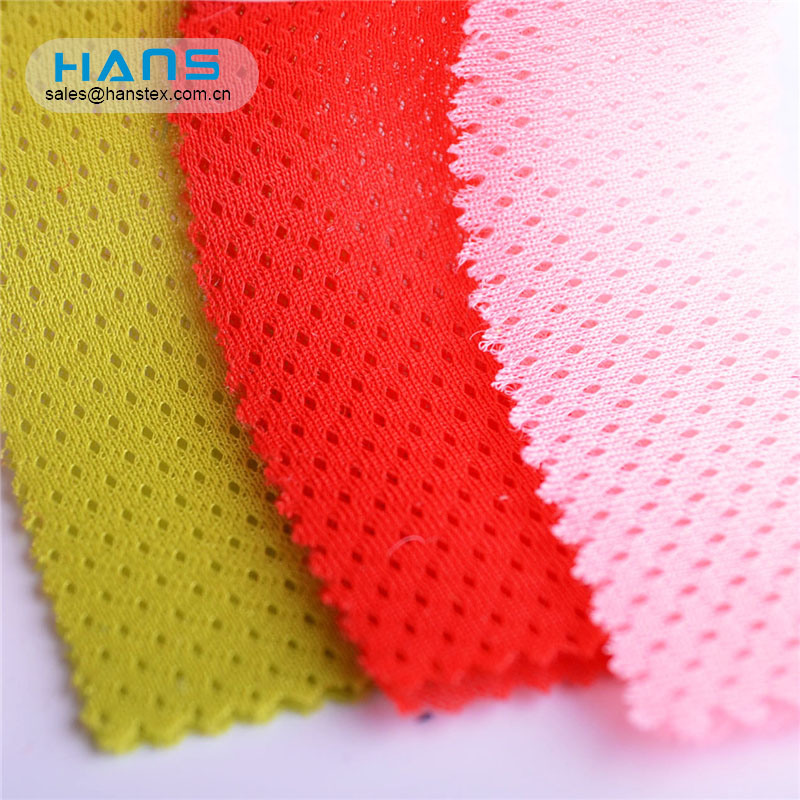 Hans Newest Arrival Cooling Air Green Flexible Woven Mesh Fabric