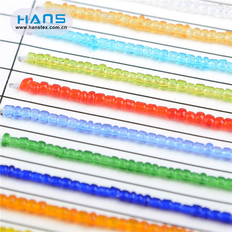 Hans Top Grade Multi Size Long Glass Beads