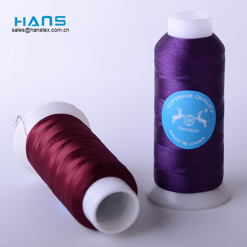 Hans Easy to Use Colorful Machine Embroidery Thread