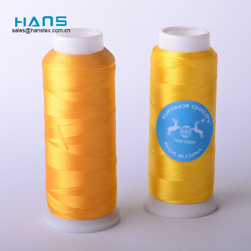 Hans Factory Hot Sales High Strength Royal Embroidery Thread