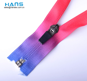 Hans Top Grade Mixed Colors Waterproof Zipper