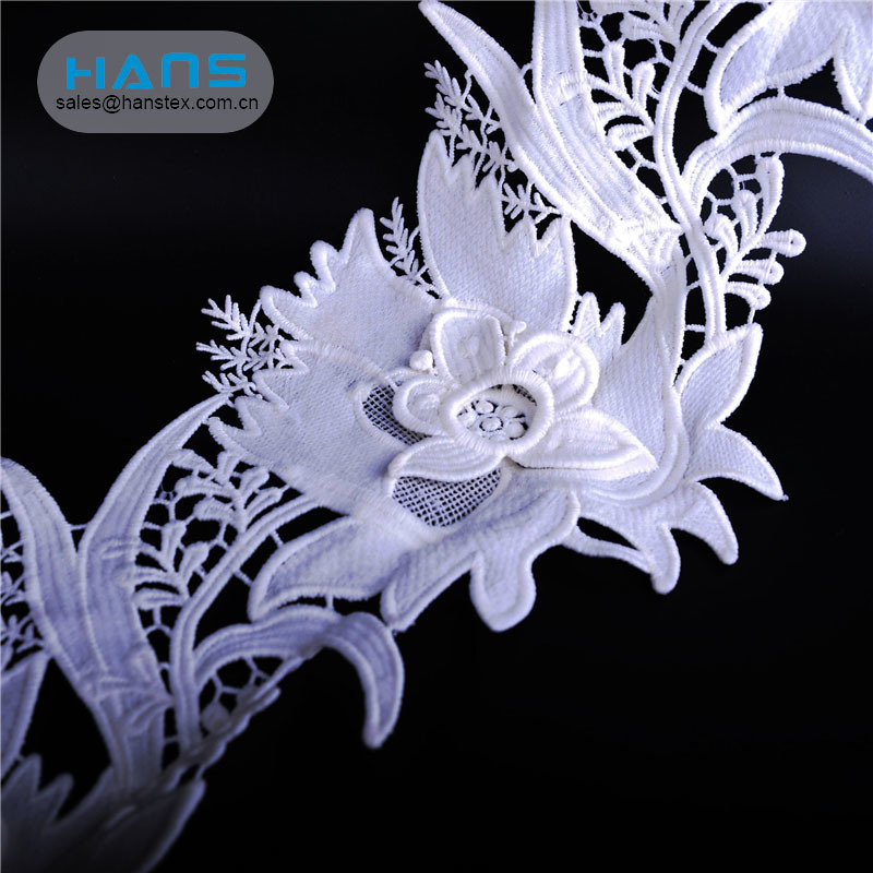 Hans Made in China Multi-Color Border Lace