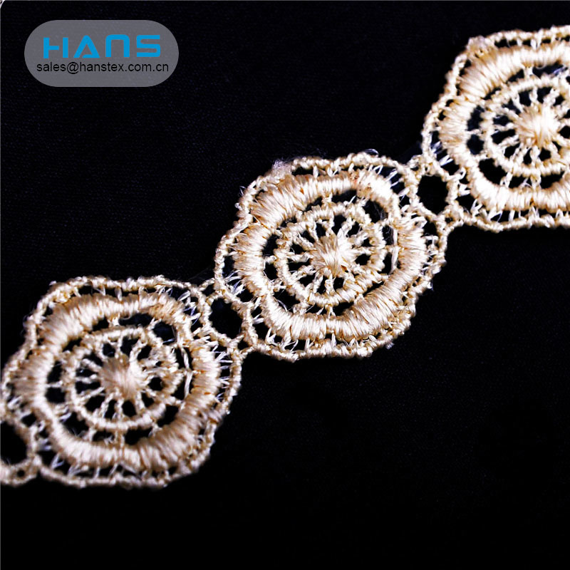 Hans New Well Designed Eco-Friendly Polyester Lace