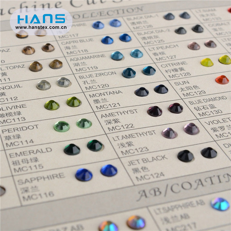 Hans Promotion Cheap Price High Quality Hot Fix Stone
