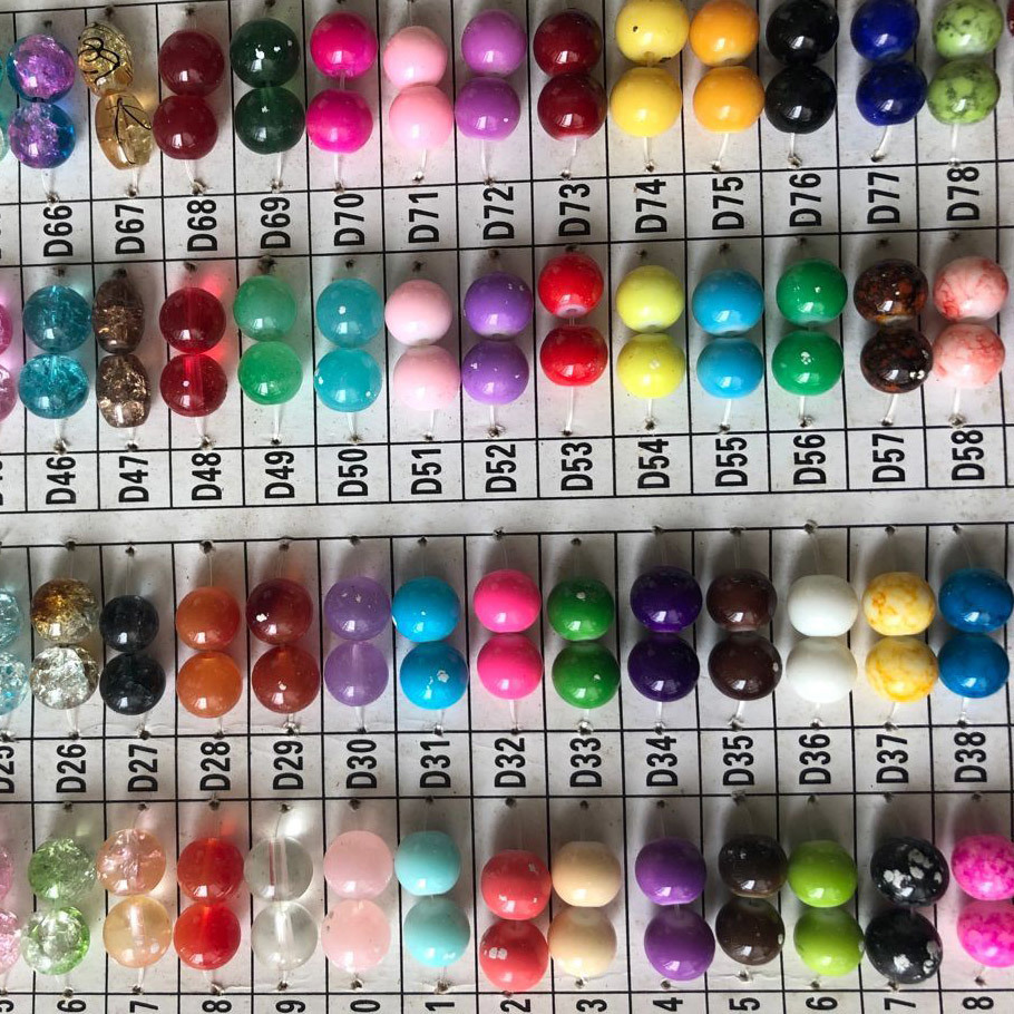 Hans Most Popular Fashionable Acrylic Rose Beads