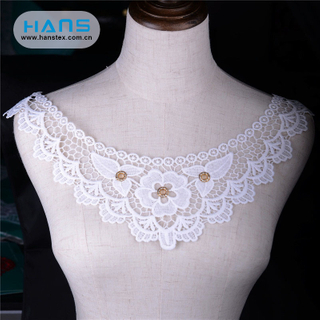 Hans Factory Hot Sales Apparel Crochet Lace Collar